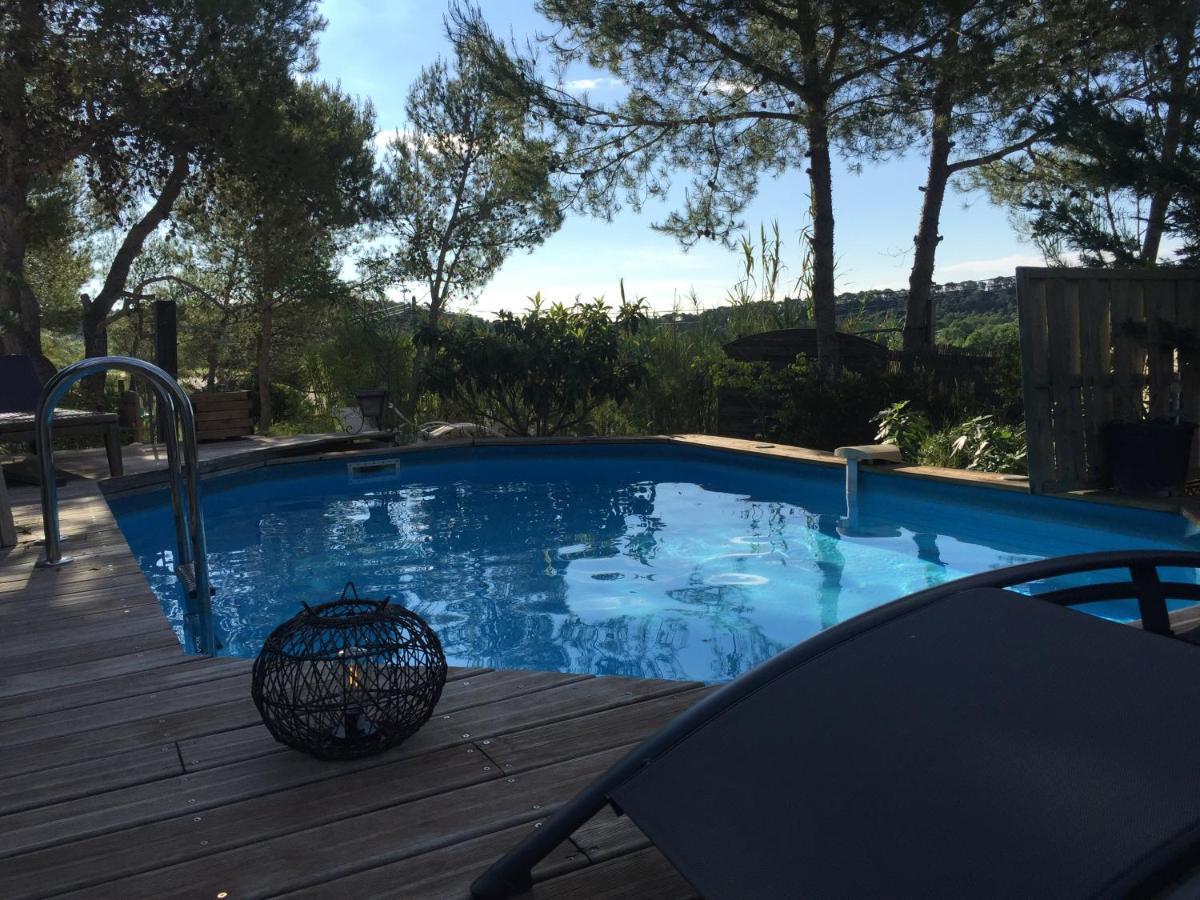 Villa En Bordure De Colline*Piscine*Clim*Netflix Les Matelles Exterior photo